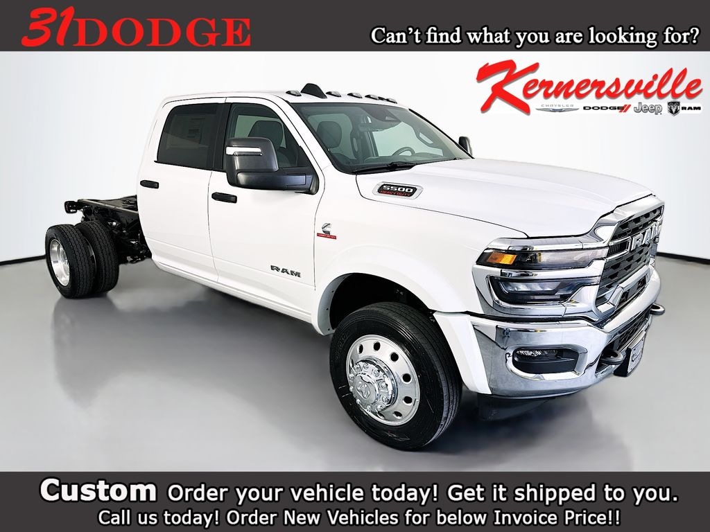 New 2026 Ram 5500 Chassis Big Horn 60CA Dually Truck Crew Cab