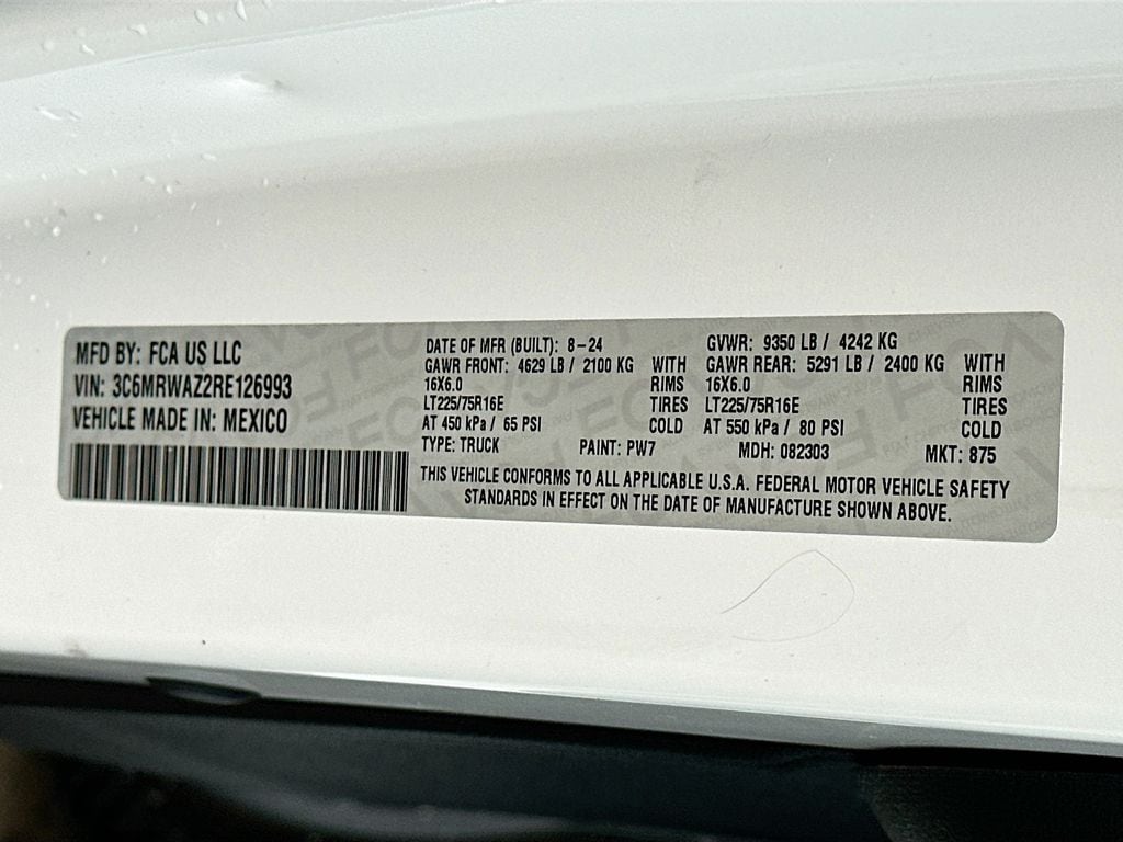 RamPromaster 3500 EV36