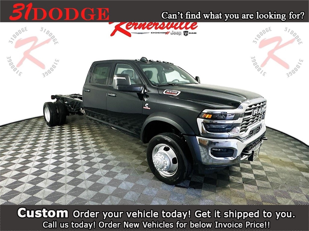 New 2026 Ram 5500 Chassis Tradesman 84CA Dually Truck Crew Cab
