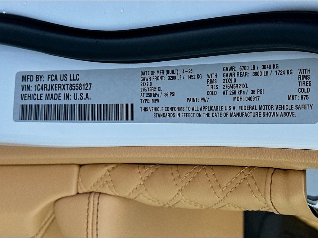 JeepGrand Cherokee L19
