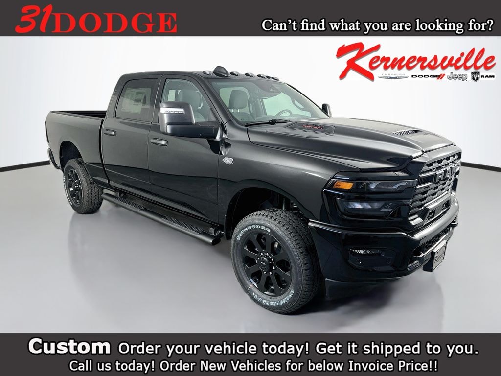 New 2027 Ram 2500 Black Express 12in Truck Crew Cab