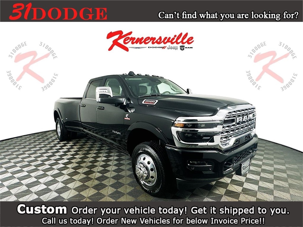 New 2026 Ram 3500 Limited Longhorn 14in Dually Truck Crew Cab LB
