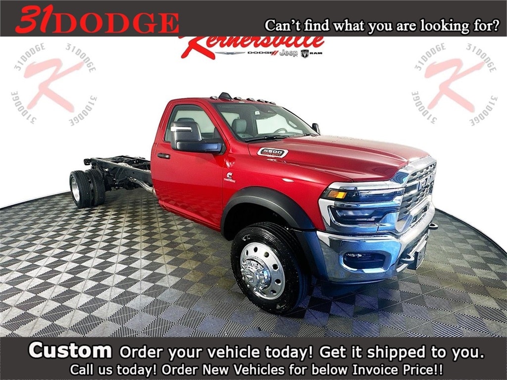 New 2026 Ram 5500 Chassis Tradesman 120CA Dually Truck Regular Cab