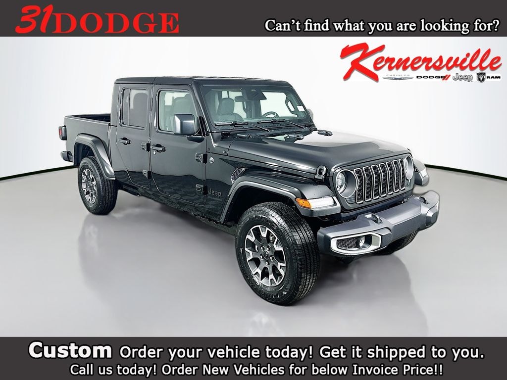 New 2026 Jeep Gladiator Sahara Truck Crew Cab