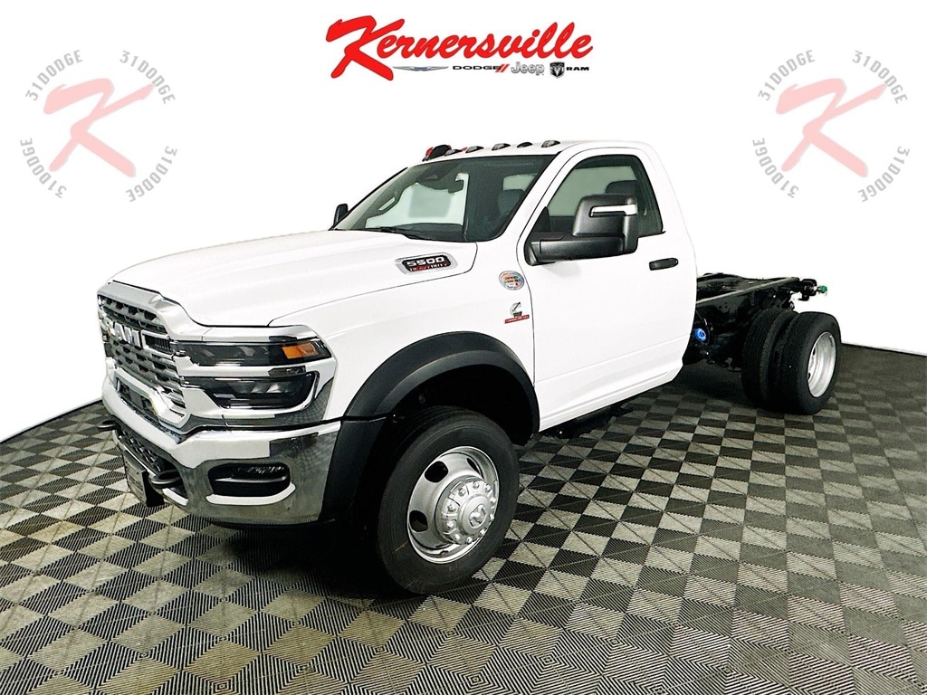 New 2025 Ram 5500 Chassis Tradesman 60CA Dually Truck Regular Cab