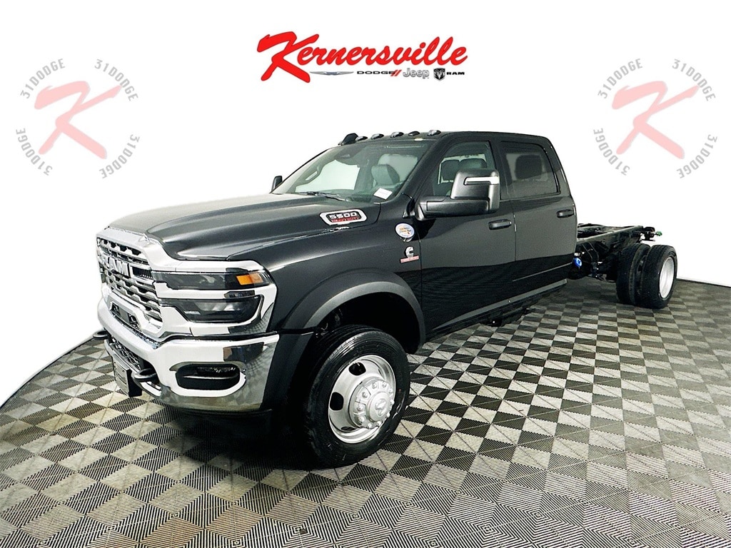 New 2025 Ram 5500 Chassis Tradesman 84CA Dually Truck Crew Cab