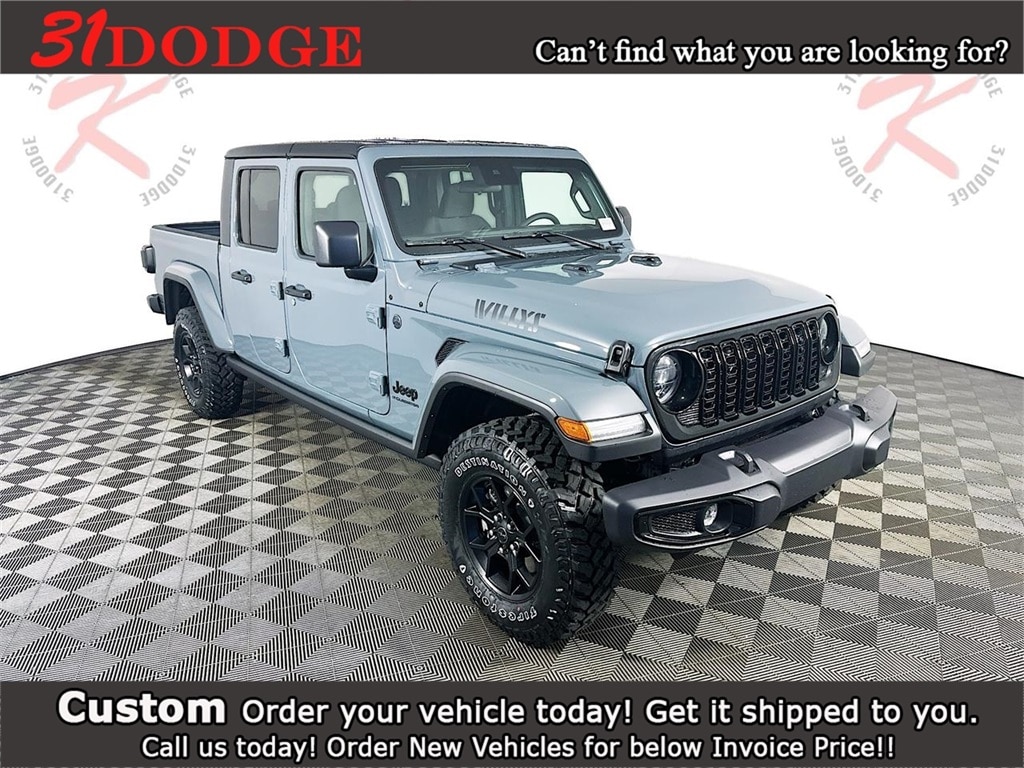 Stock250323 New 2025 Jeep Gladiator Truck Crew Cab 1C6PJTAG7SL503932