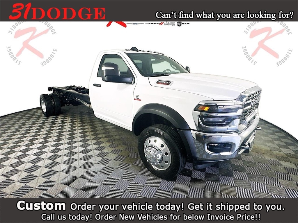 New 2026 Ram 5500 Chassis Tradesman 120CA Dually Truck Regular Cab