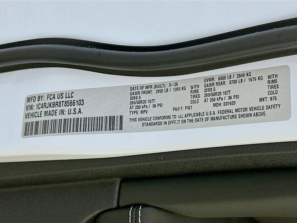 JeepGrand Cherokee L19