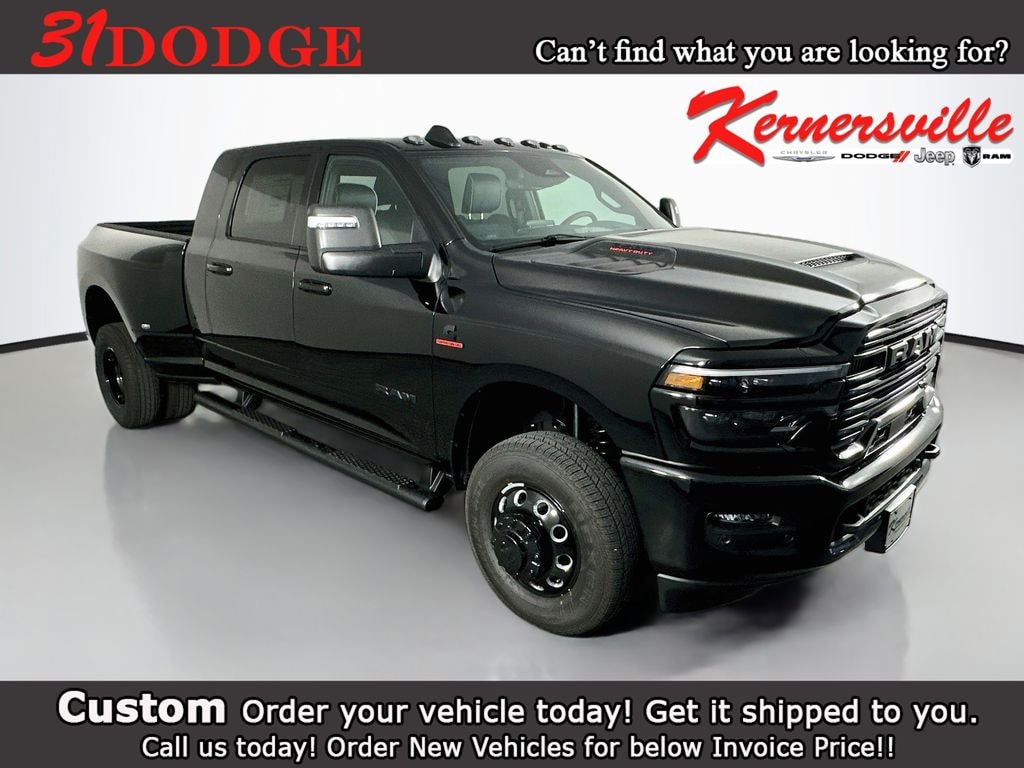 New 2026 Ram 3500 Laramie Night 14in Dually Truck Mega Cab