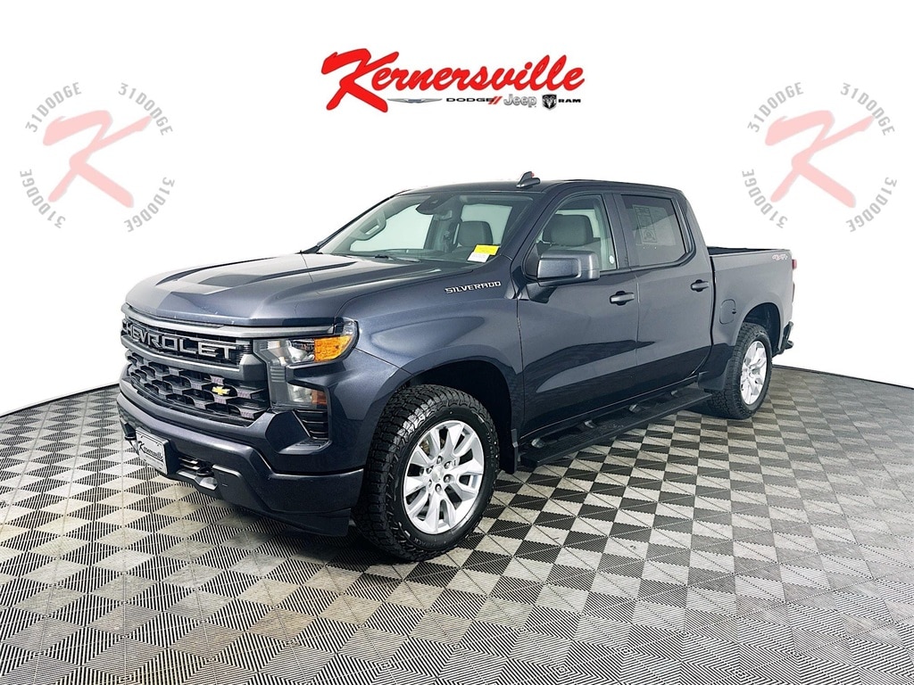 Used 2022 Chevrolet Silverado 1500 Custom Truck Crew Cab