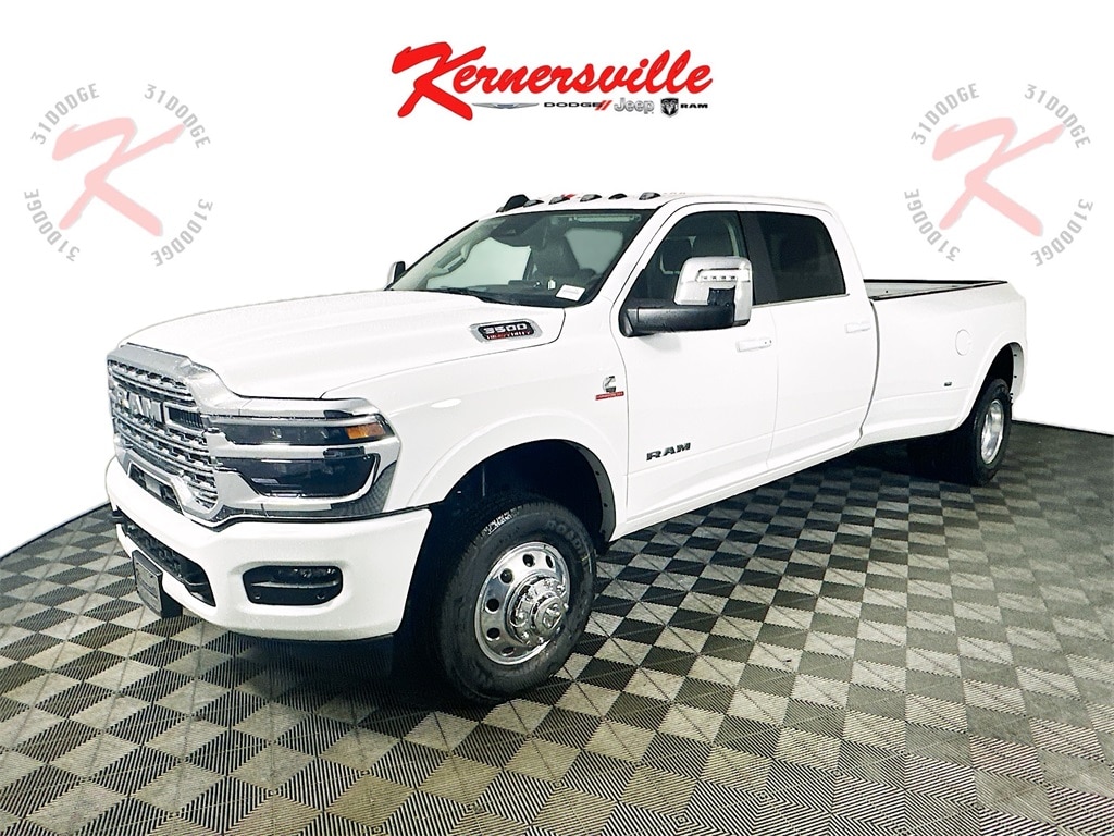 New 2025 Ram 3500 Limited Longhorn 14in Dually Truck Crew Cab LB