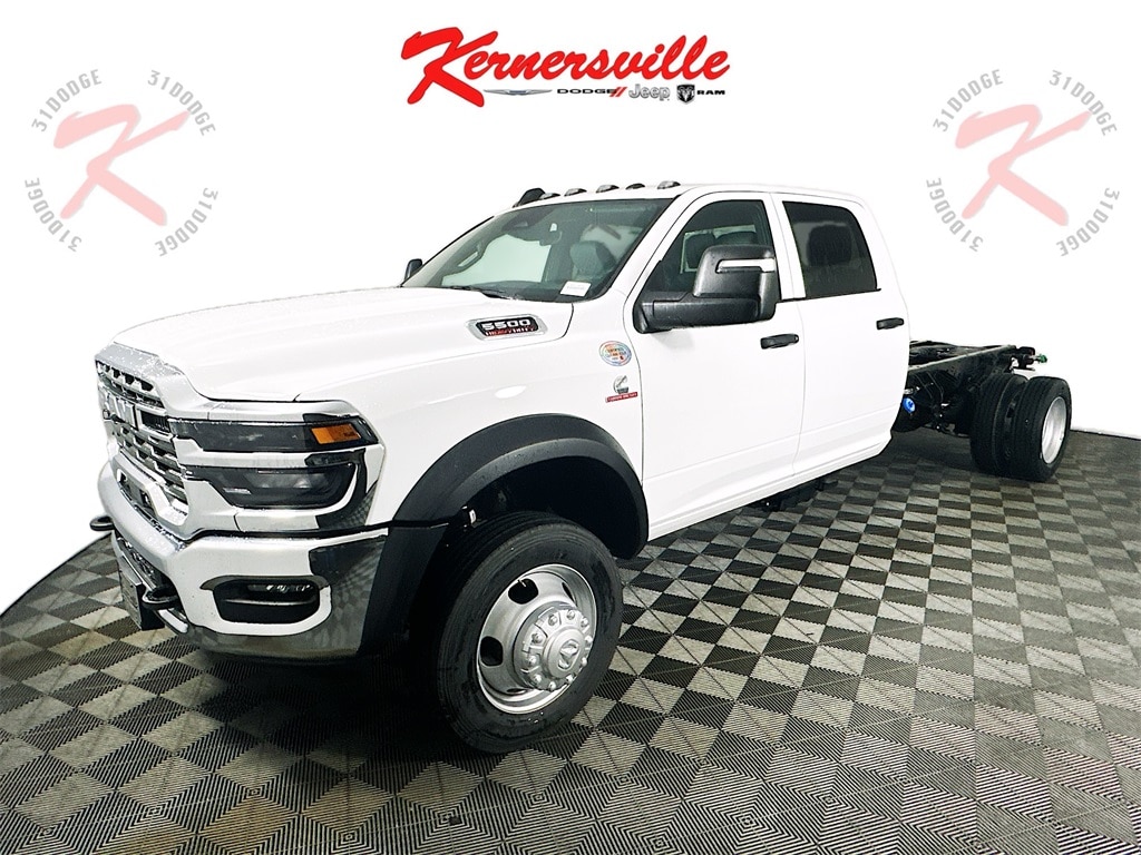 New 2025 Ram 5500 Chassis Tradesman 84CA Dually Truck Crew Cab