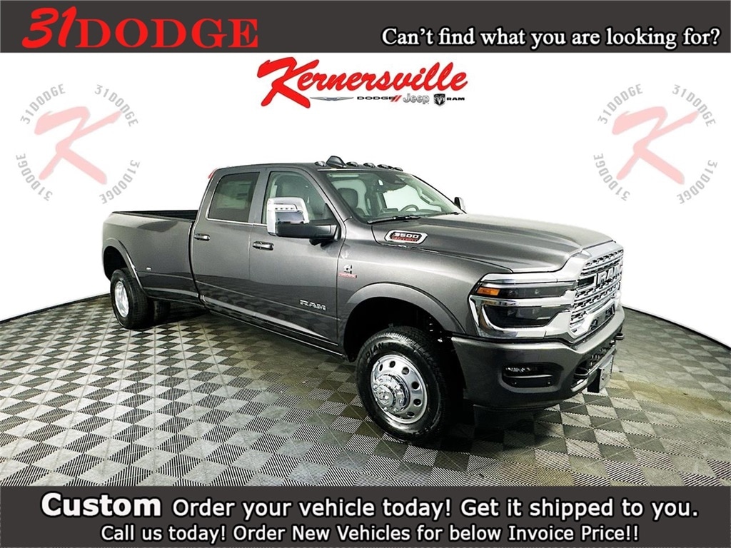 New 2026 Ram 3500 Limited Longhorn 14in Dually Truck Crew Cab LB