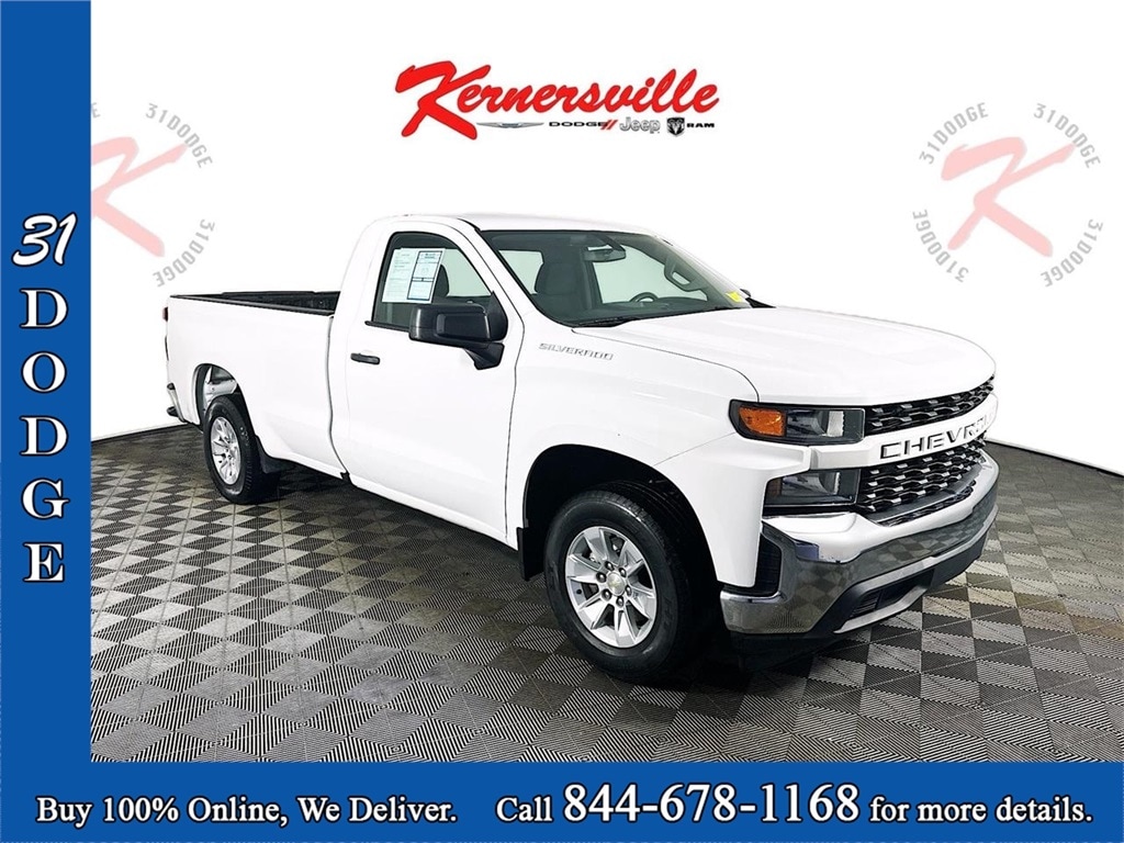 Used 2021 Chevrolet Silverado 1500 WT Truck Regular Cab LB