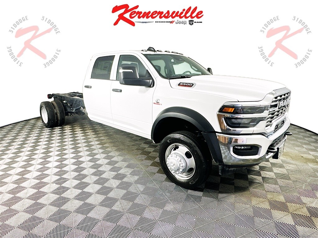 New 2025 Ram 5500 Chassis Tradesman 84CA Dually Truck Crew Cab