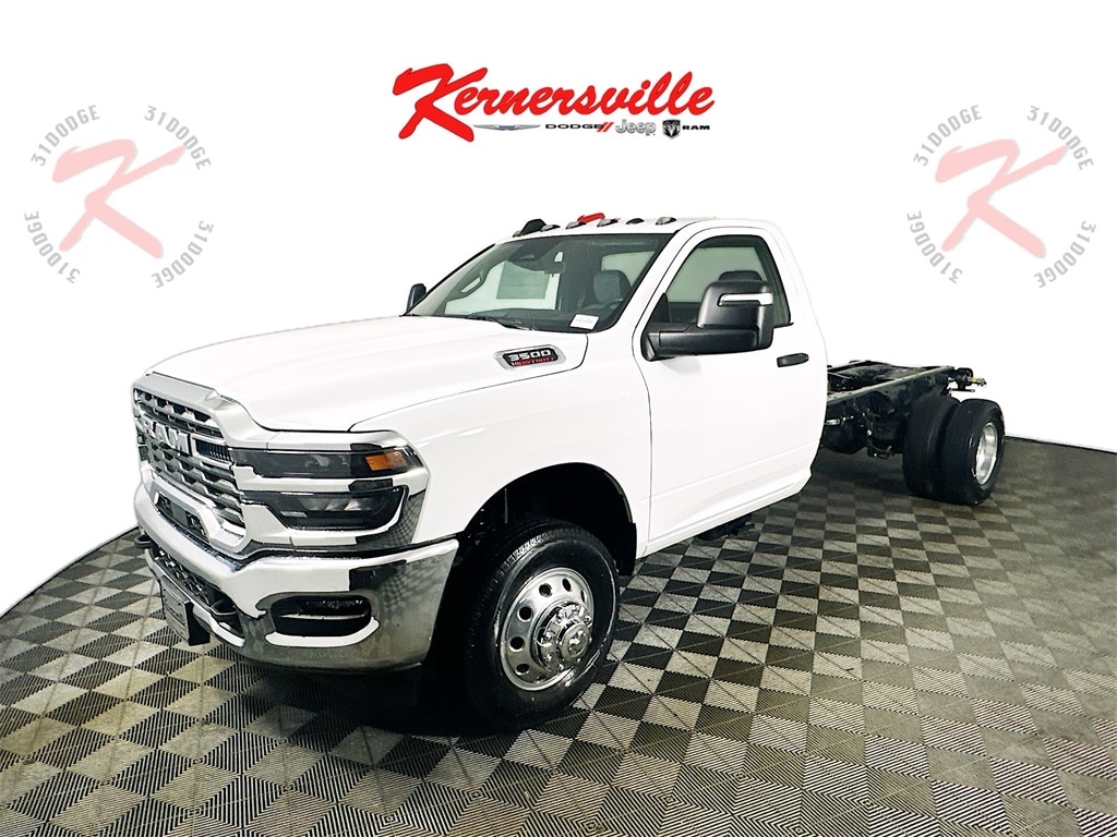 New 2025 Ram 3500 Chassis Tradesman 84CA Dually Truck Regular Cab