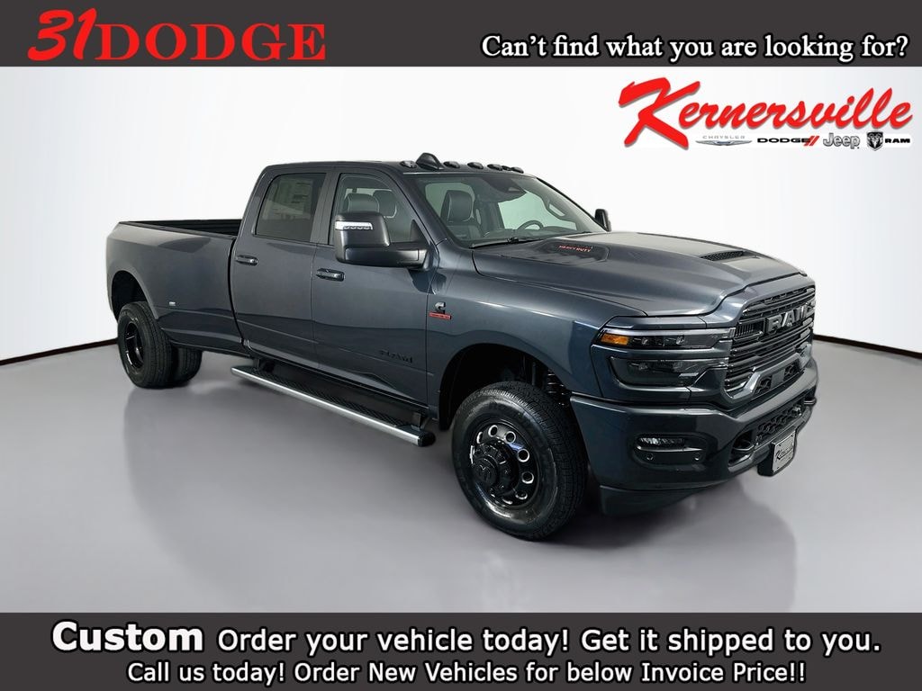 New 2026 Ram 3500 Laramie Night 12in Dually Truck Crew Cab LB