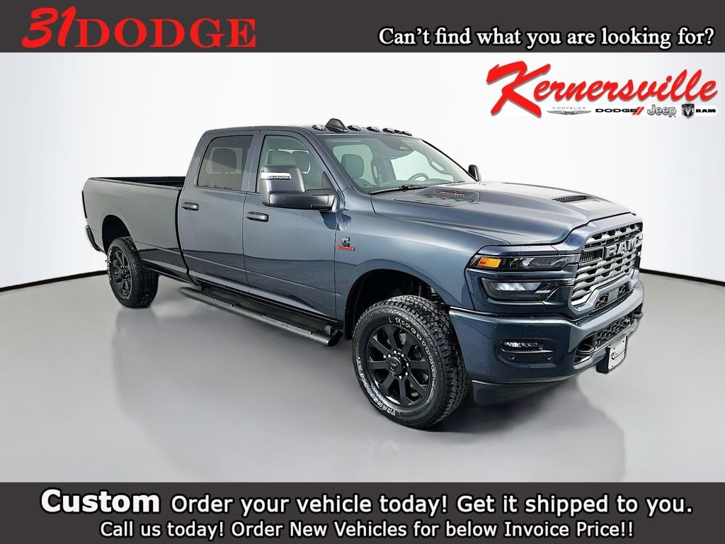 New 2026 Ram 2500 Tradesman Black Express 12in Truck Crew Cab LB