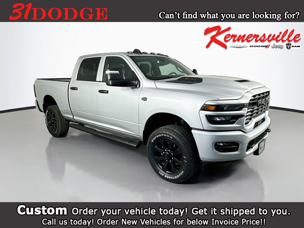 New 2027 Ram 2500 Black Express 12in Truck Crew Cab
