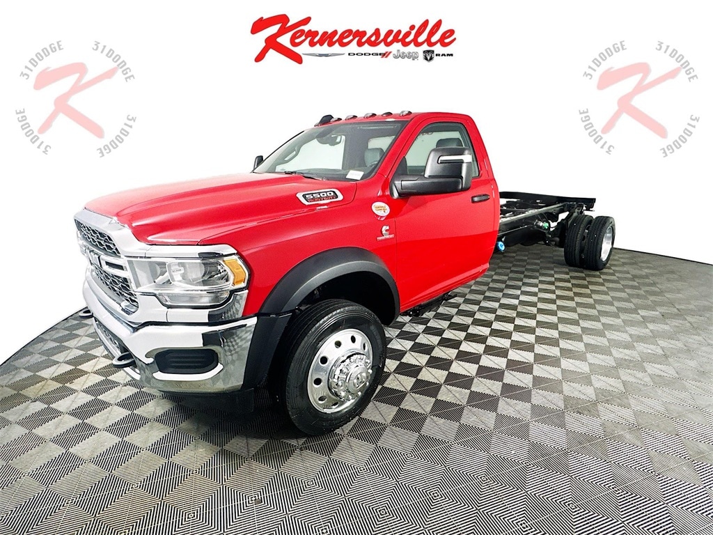 New 2024 Ram 5500 Chassis Tradesman 120CA Dually Truck Regular Cab