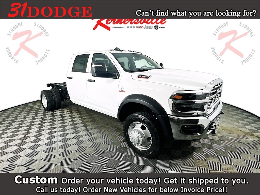 New 2025 Ram 5500 Chassis Tradesman 60CA Dually Truck Crew Cab