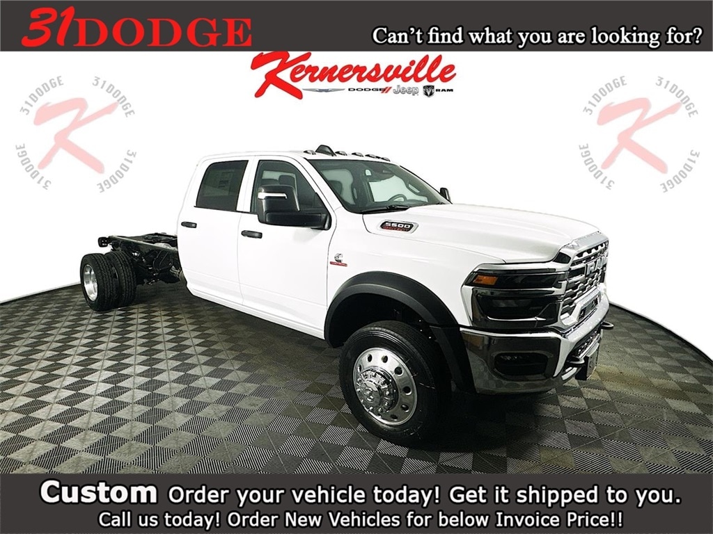 New 2026 Ram 5500 Chassis Tradesman 84CA Dually Truck Crew Cab