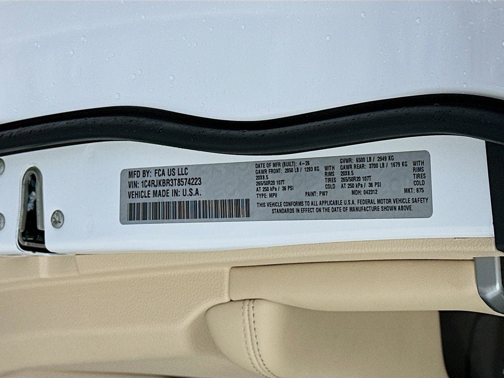 JeepGrand Cherokee L19