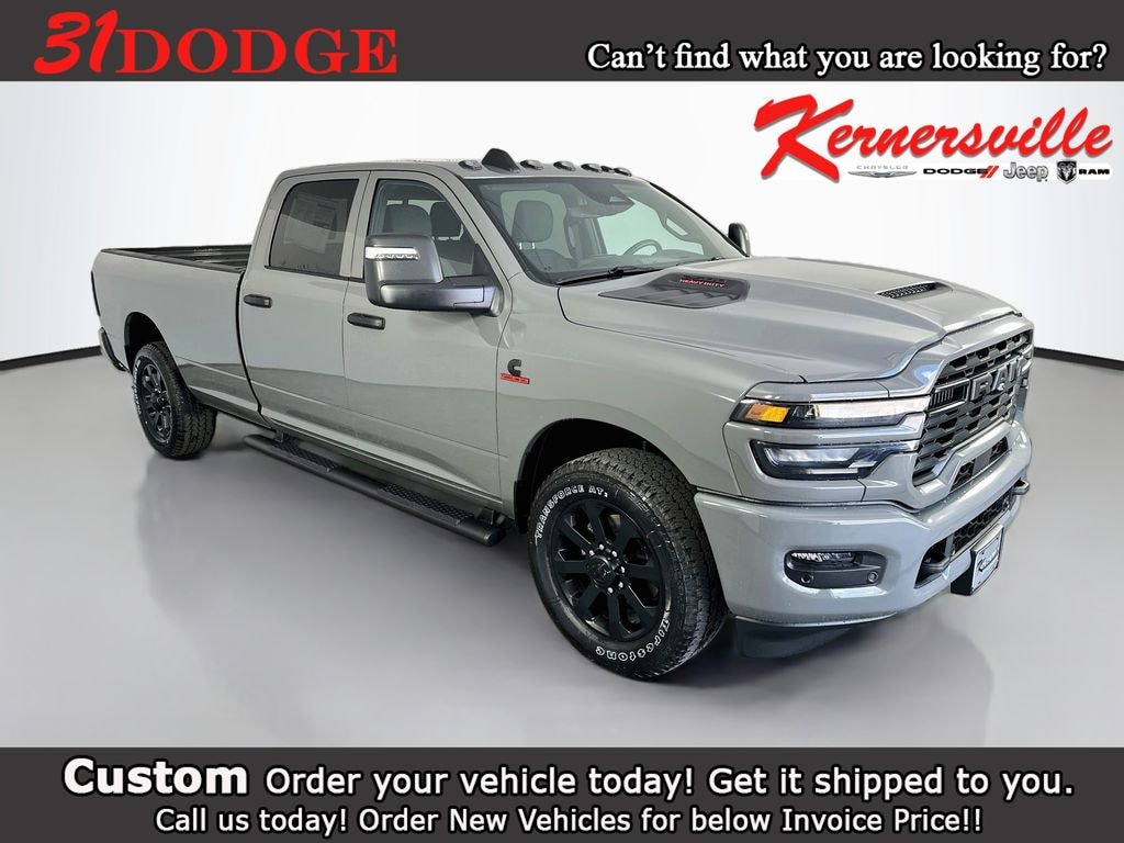 New 2026 Ram 2500 Tradesman Black Express 12in Truck Crew Cab LB