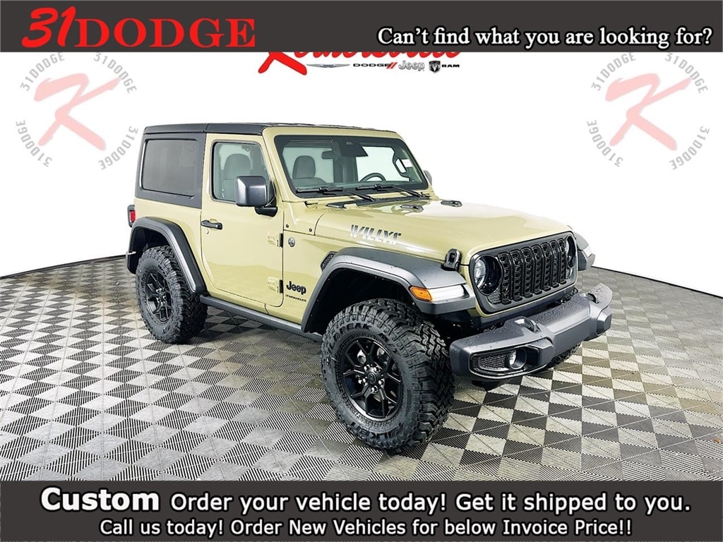 New 2026 Jeep Wrangler Willys SUV