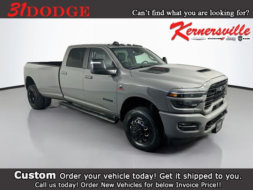 New 2026 Ram 3500 Laramie Night 12in Dually Truck Crew Cab LB