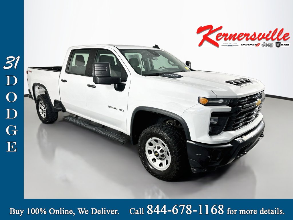 Used 2024 Chevrolet Silverado 3500HD Work Truck Truck Crew Cab