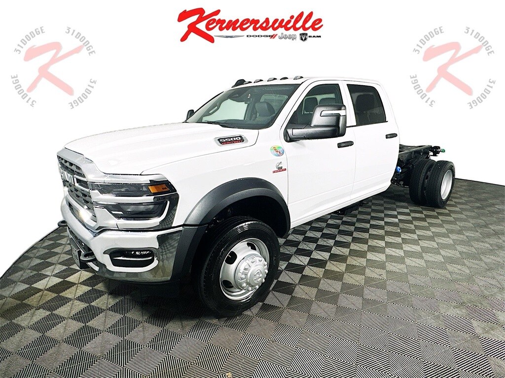 New 2025 Ram 5500 Chassis Tradesman 60CA Dually Truck Crew Cab