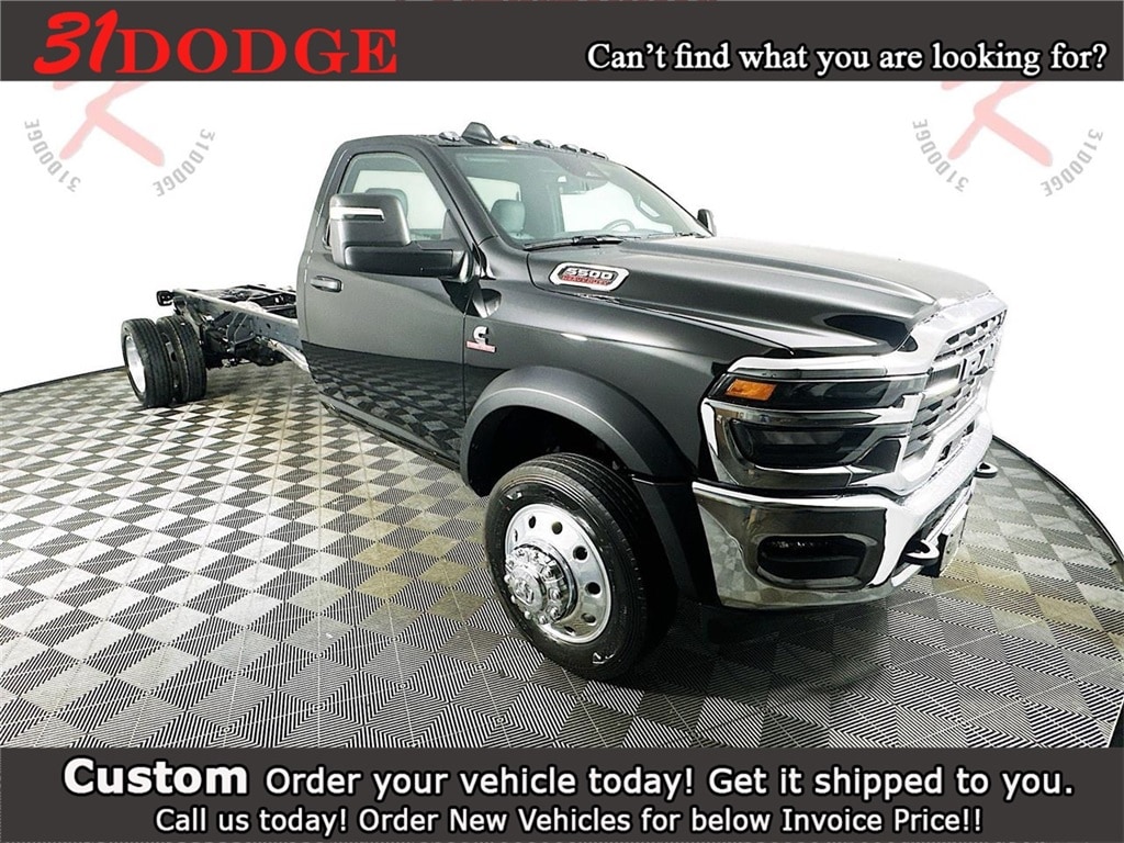 New 2026 Ram 5500 Chassis Tradesman 120CA Dually Truck Regular Cab