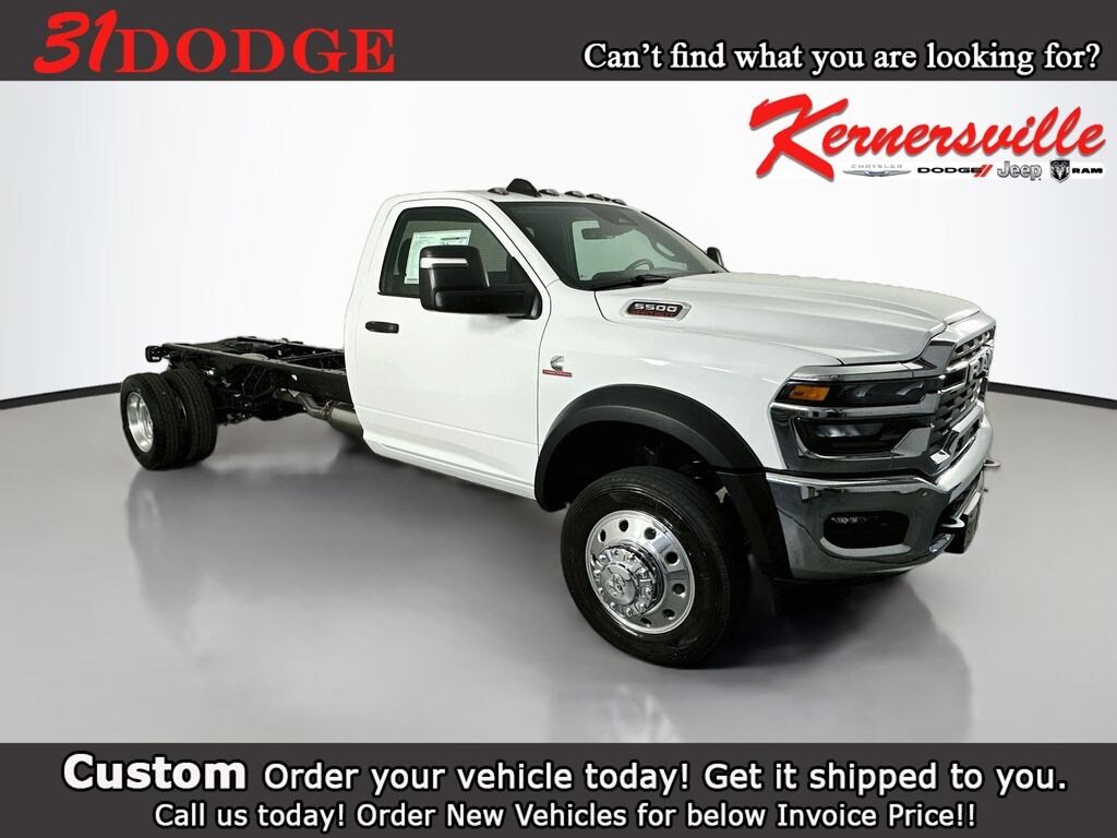 New 2027 Ram 5500 Chassis Tradesman 108CA Dually Truck Regular Cab