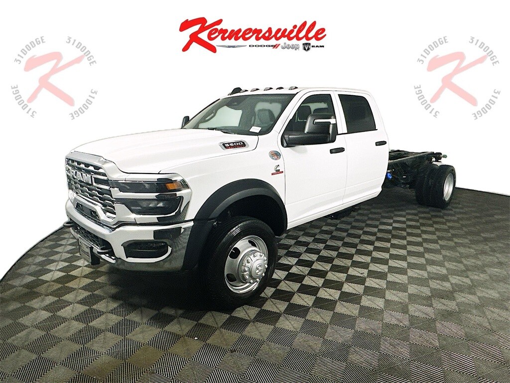 New 2025 Ram 5500 Chassis Tradesman 84CA Dually Truck Crew Cab