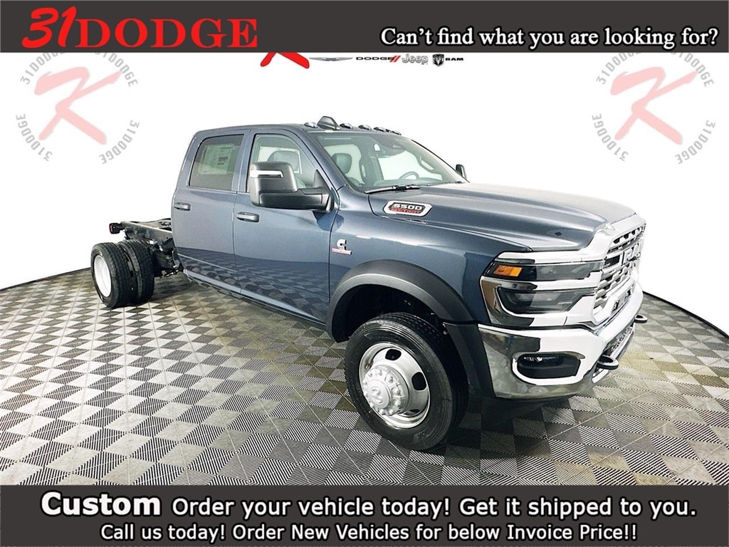 New 2025 Ram 5500 Chassis Tradesman 60CA Dually Truck Crew Cab