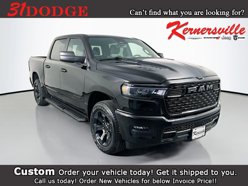 New 2026 Ram 1500 Black Express Truck Crew Cab