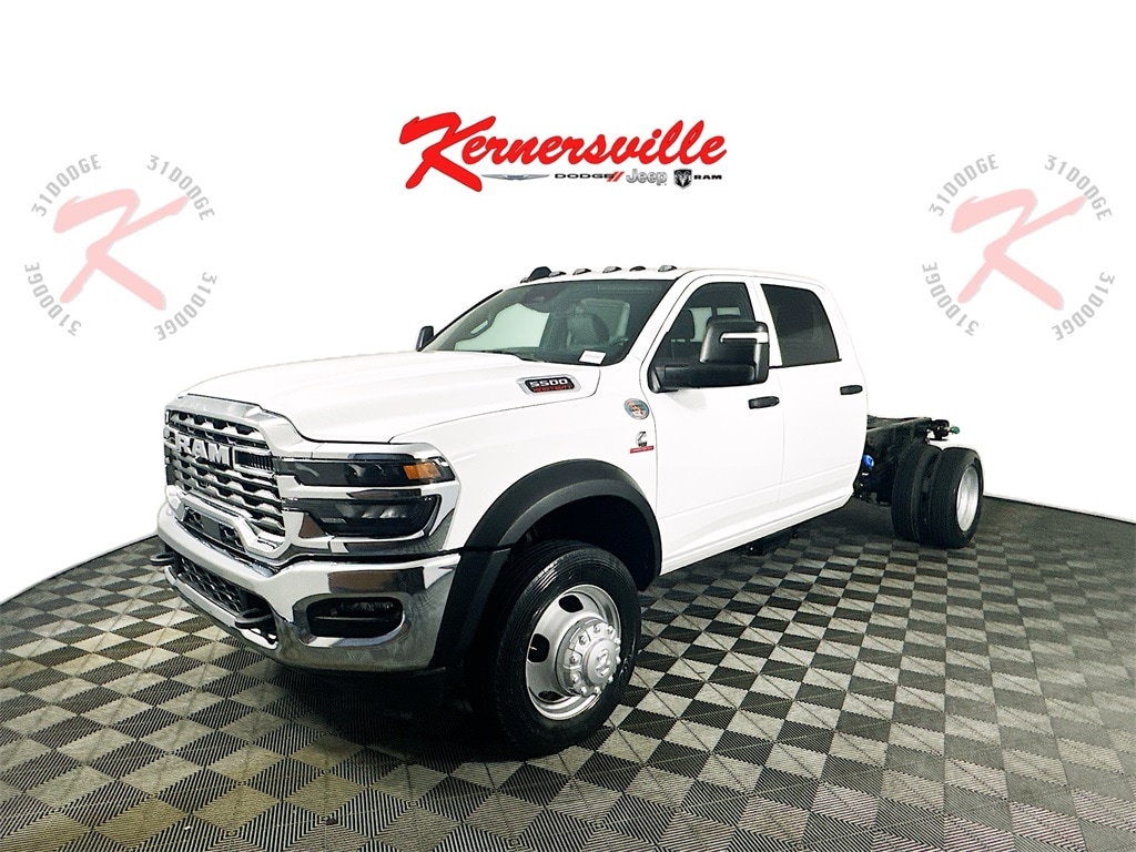 New 2025 Ram 5500 Chassis Tradesman 60CA Dually Truck Crew Cab