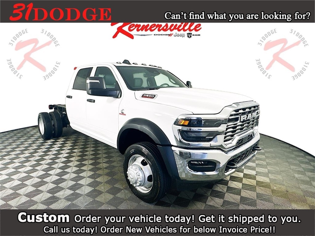 New 2025 Ram 5500 Chassis Tradesman 60CA Dually Truck Crew Cab