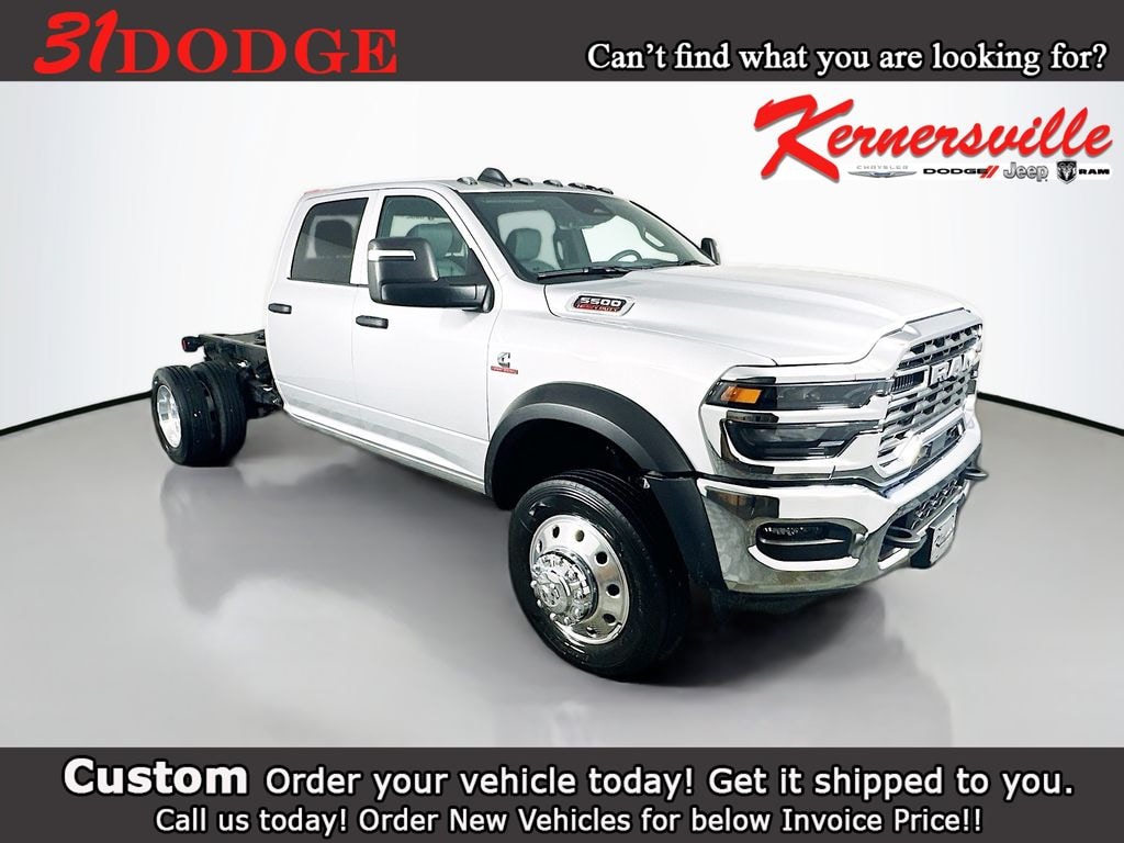 New 2025 Ram 5500 Chassis Tradesman 60CA Dually Truck Crew Cab