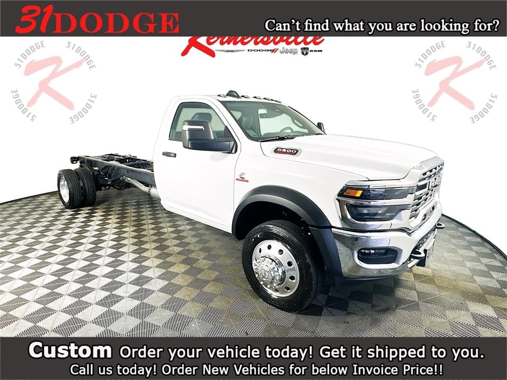New 2026 Ram 5500 Chassis Tradesman 120CA Dually Truck Regular Cab