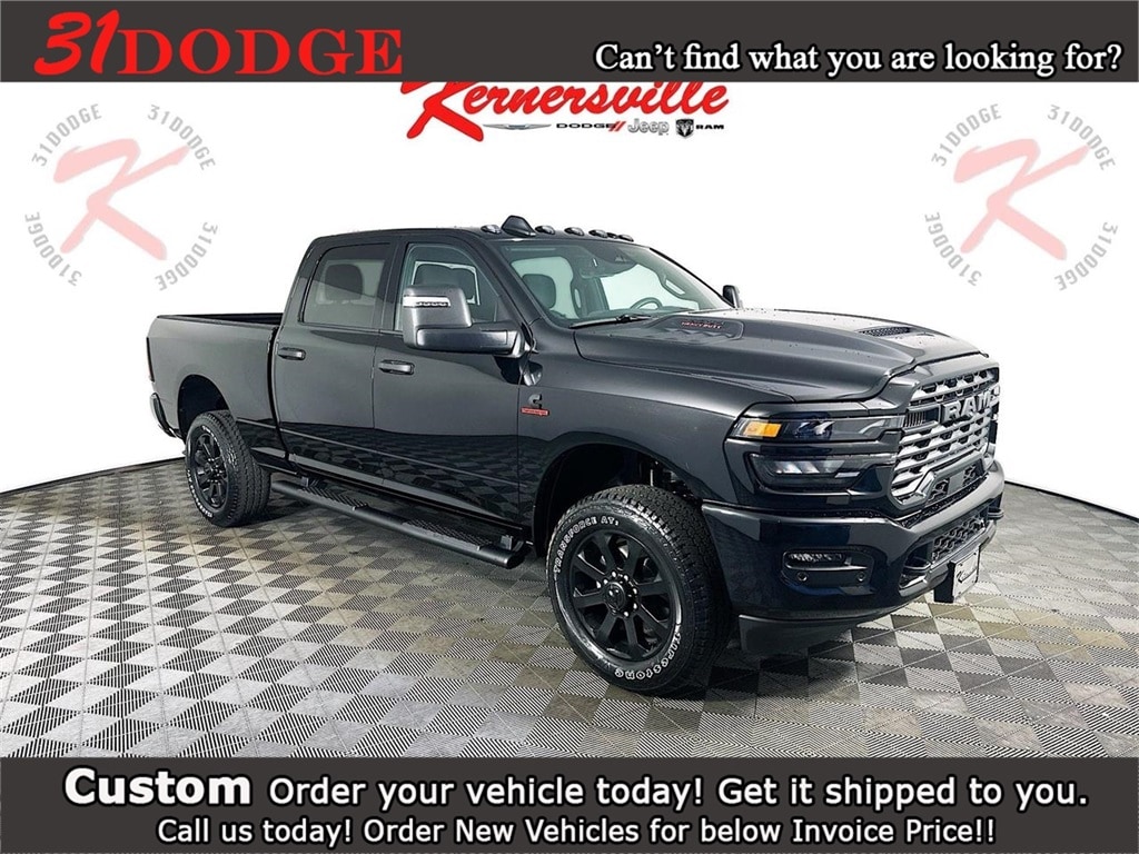 New 2026 Ram 2500 Black Express Truck Crew Cab