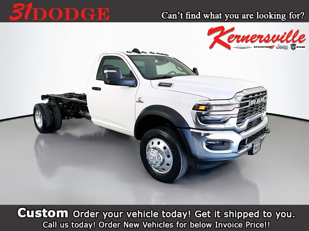 New 2026 Ram 4500 Chassis Tradesman 84CA Dually Truck Regular Cab