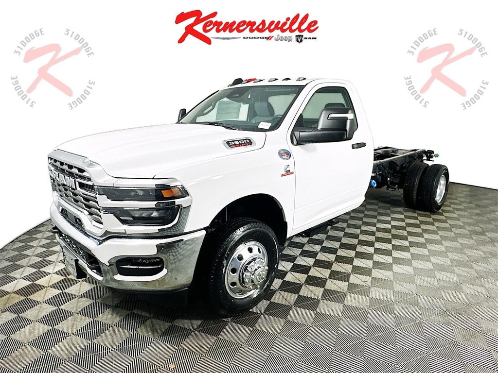 New 2025 Ram 3500 Chassis Tradesman 84CA Dually Truck Regular Cab