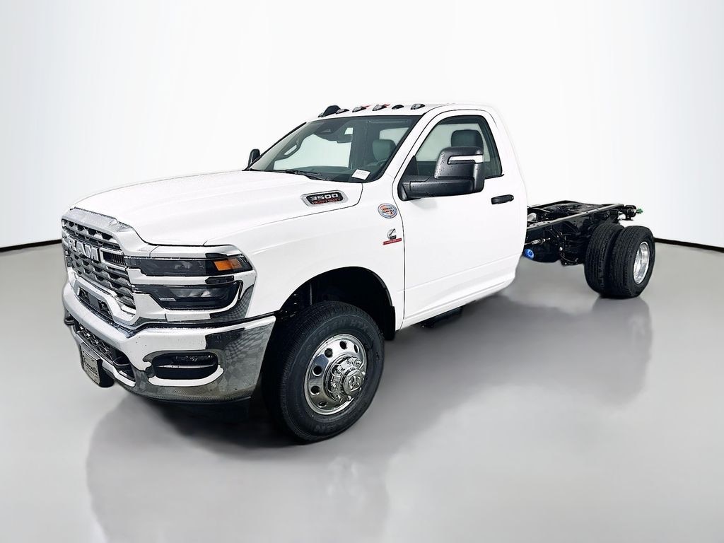 New 2026 Ram 3500 Chassis Tradesman 84CA Dually Truck Regular Cab