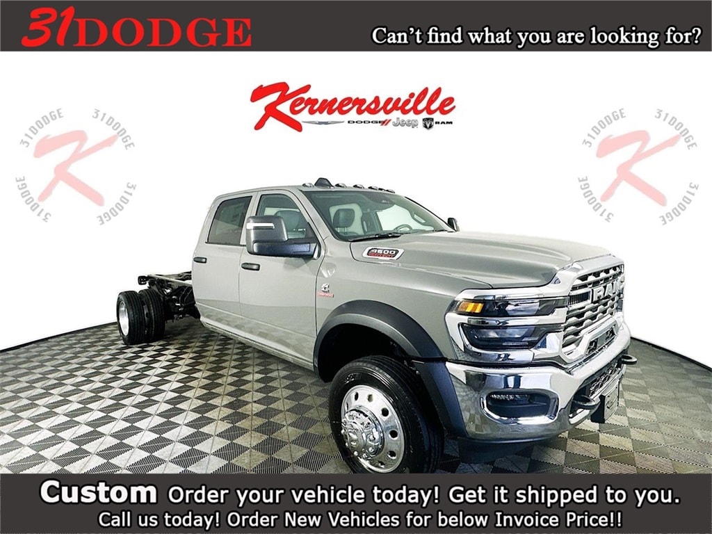 New 2026 Ram 4500 Chassis Tradesman 84CA Dually Truck Crew Cab