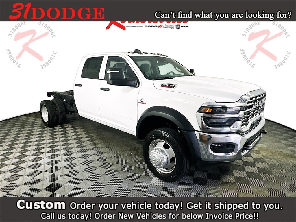 New 2025 Ram 4500 Chassis Tradesman 60CA Dually Truck Crew Cab