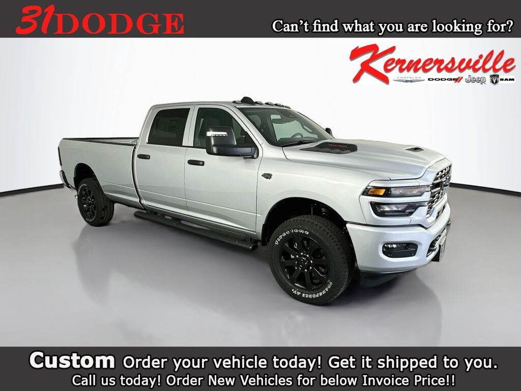 New 2027 Ram 2500 Black Express 12in Truck Crew Cab LB