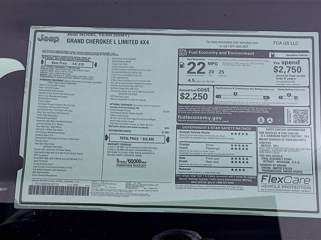 JeepGrand Cherokee L21